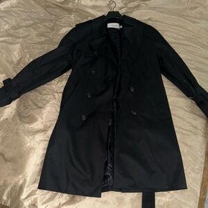 Coach Black Trench Coat for Men